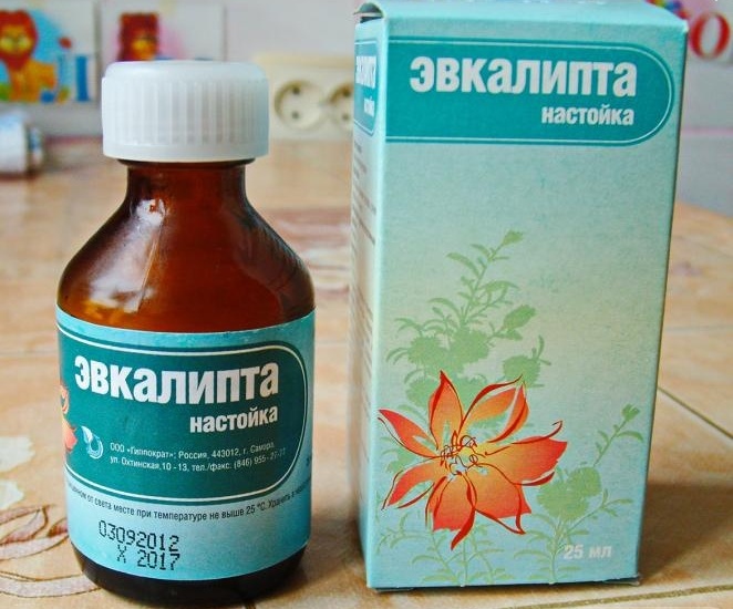 Аптечная форма настойки эвкалипта