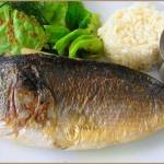 Блюдо из морской рыбы