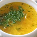 Бульон в чашке