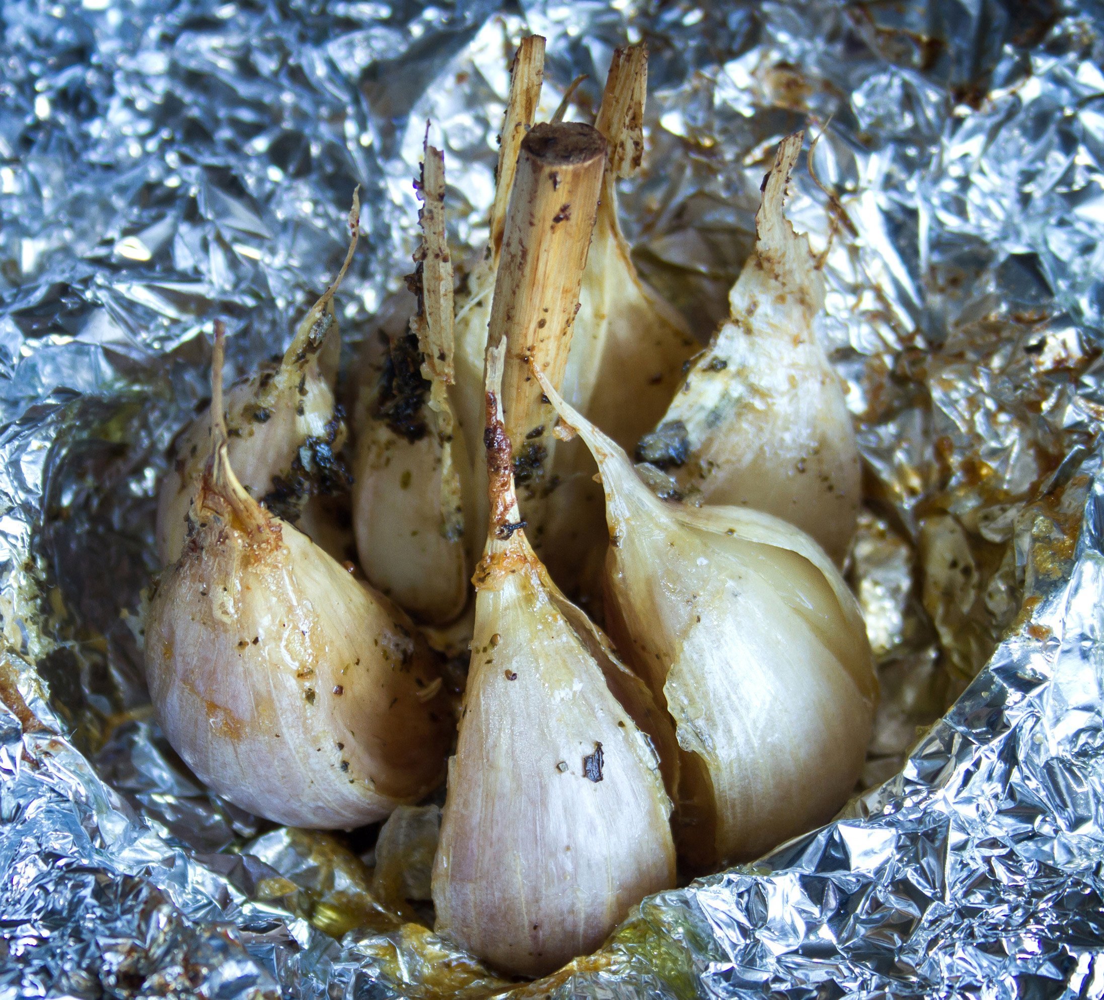 чеснок запеченный