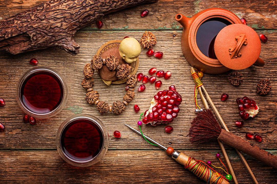 Гранатовый чай