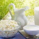 Кисломолочные продукты