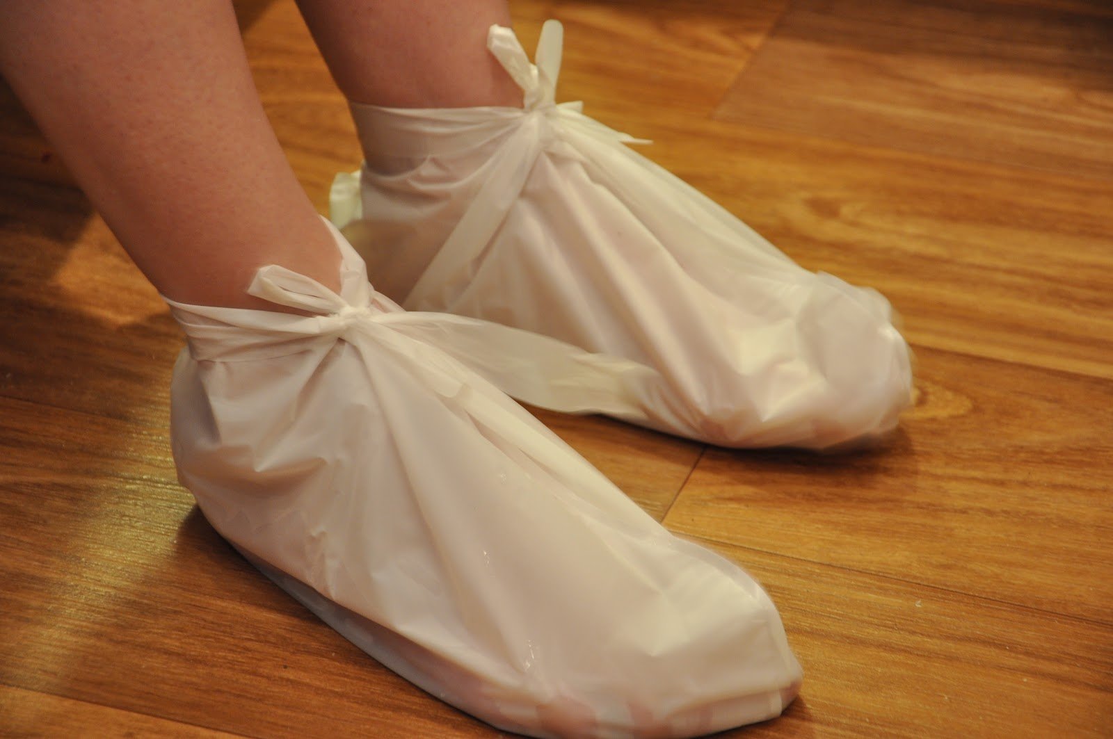 Утеплённый компресс на ноги