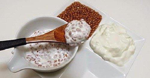 Лён с кефиром