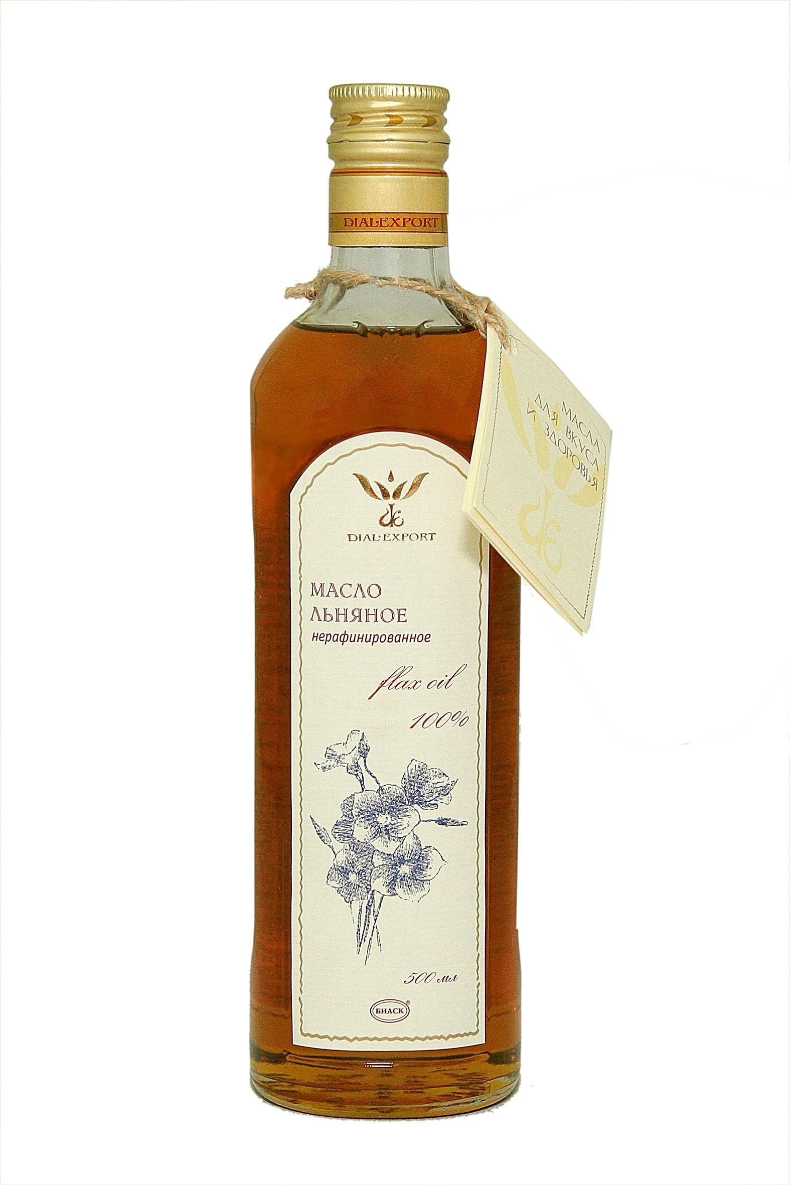 Льняное масло