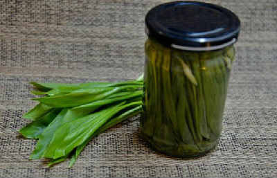 Маринованная черемша