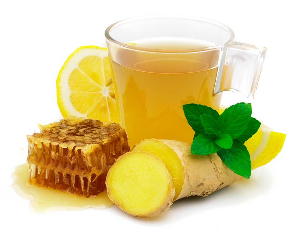 Мёд, имбирь и лимон