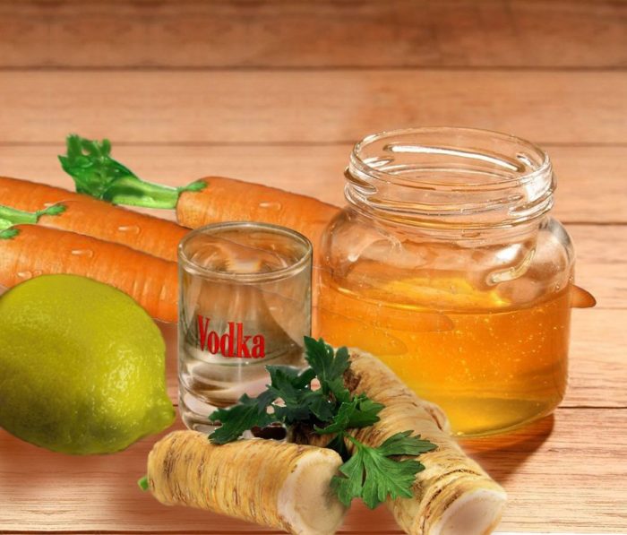 Мёд с корнеплодами и лимоном