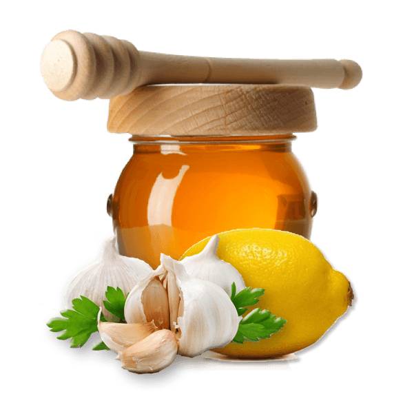 Мёд с лимоном и чесноком
