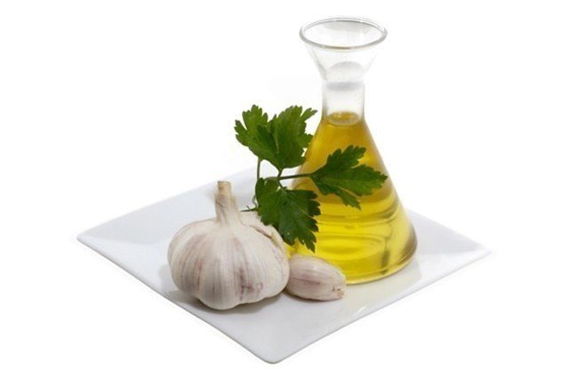 чесночное масло