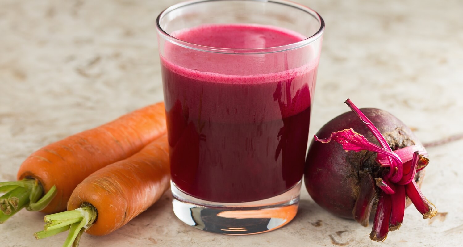 Морковь, свёкла и сок из них