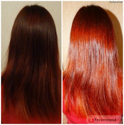 Фото волос со вспышкой и без