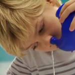 Промывание носа детям