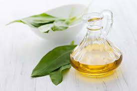 Черемша и растительное масло