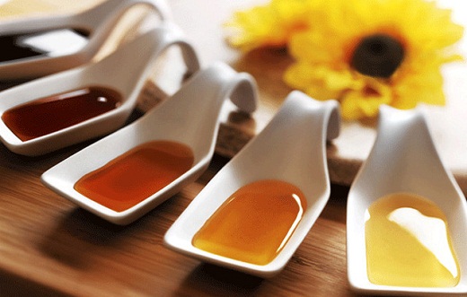 Разные сорта мёда