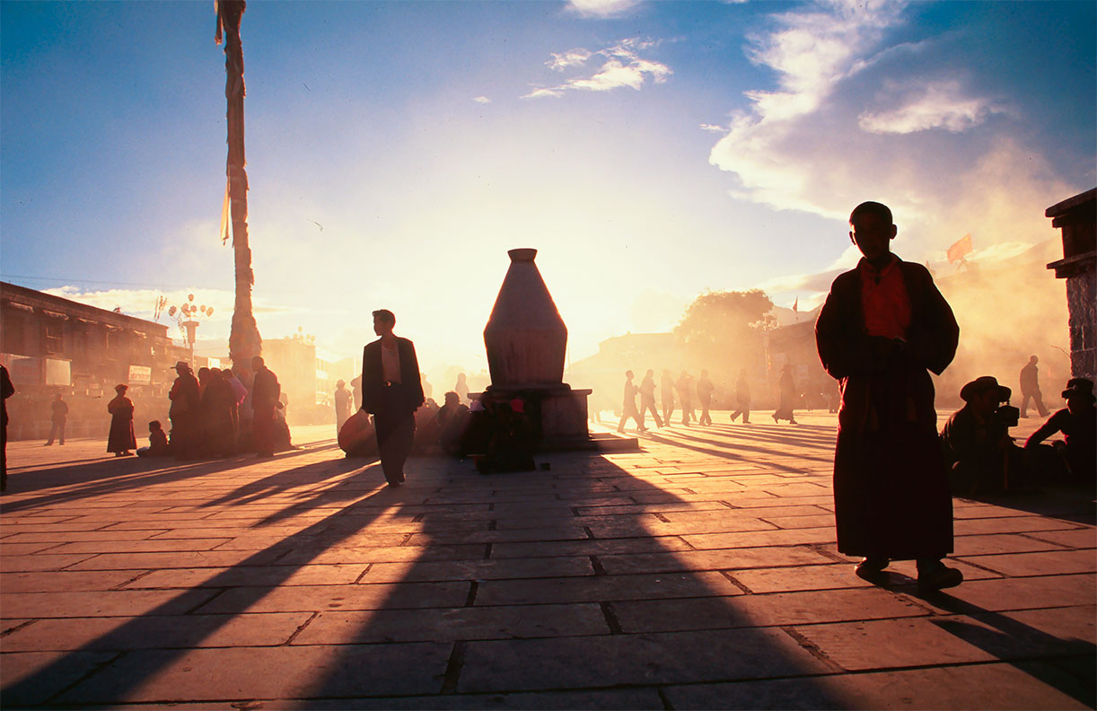 Тибетские монахи