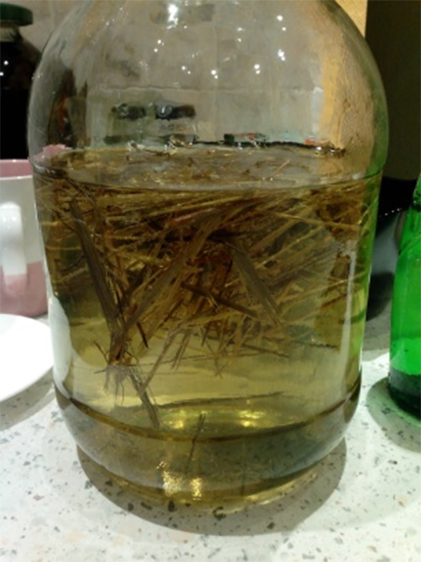 Травяная настойка на спирту