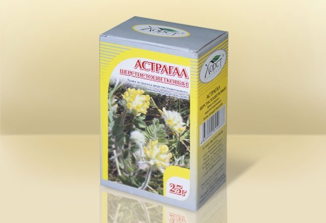 упаковка с астрагалом