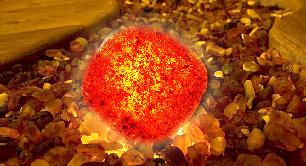 Янтарь — светящий камень среди мелких камешков