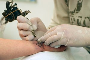 Тату на запястье для мужчин