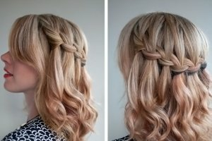 Красивые прически с распущенными волосами на каждый день